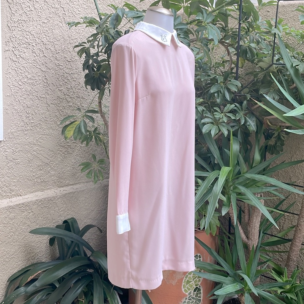 Dusty pink Victoria Beckham for Target chiffon dress